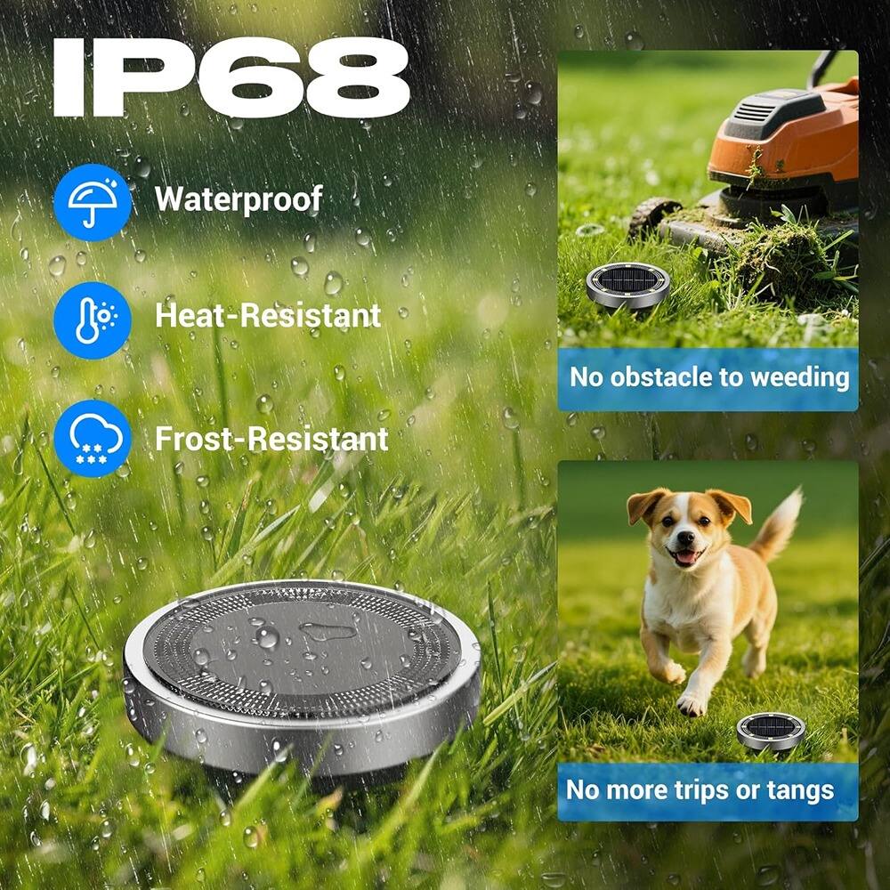 IP68

- Waterproof
- Heat-Resistant
- Frost-Resistant

No obstacle to weeding

No more trips or tangs
