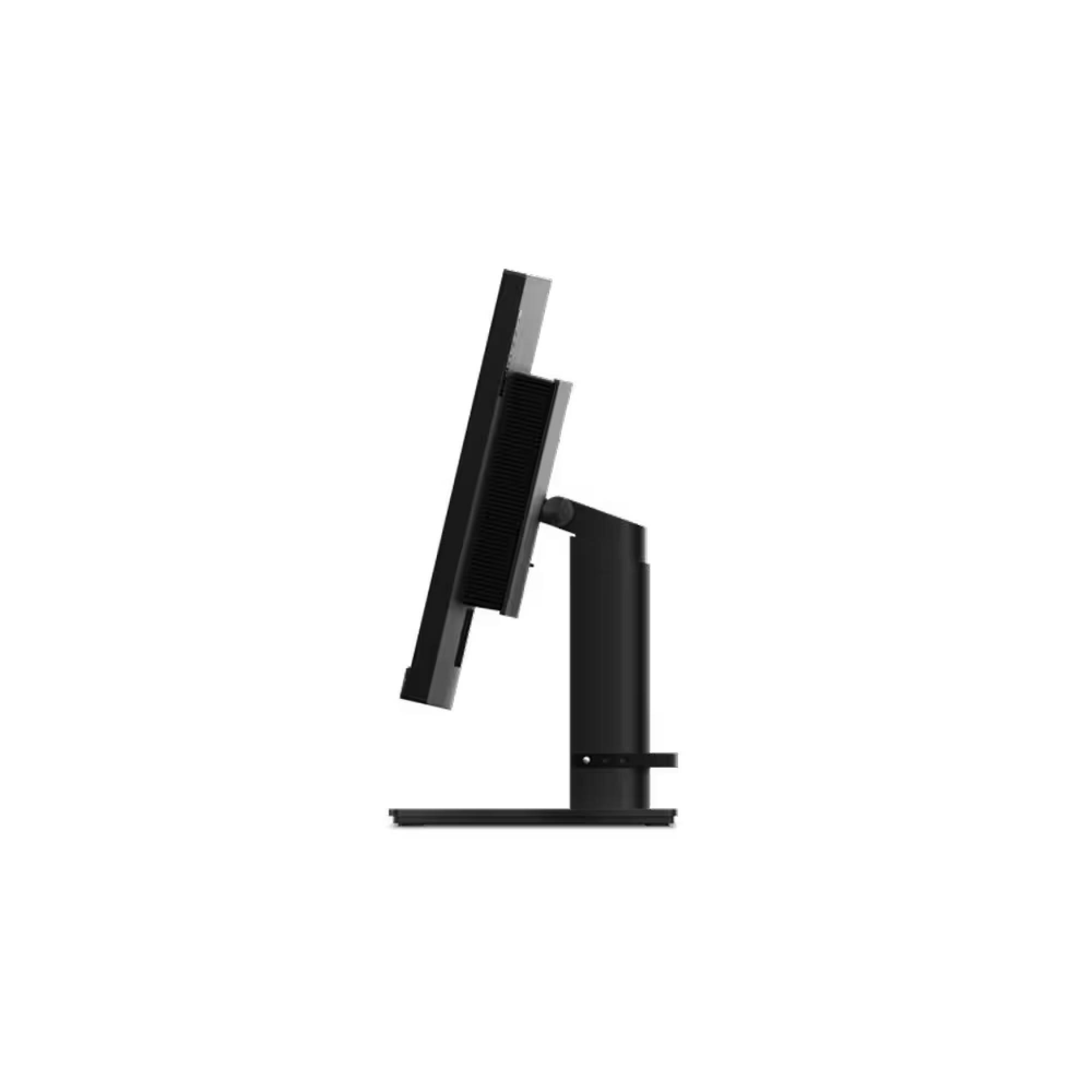 Alt View 4. Lenovo - Lenovo Thinkvision P34W-20 34.14" Monitor 2 HDMI 6 USB 300 nits 60 Hz IPS 4ms - Black.