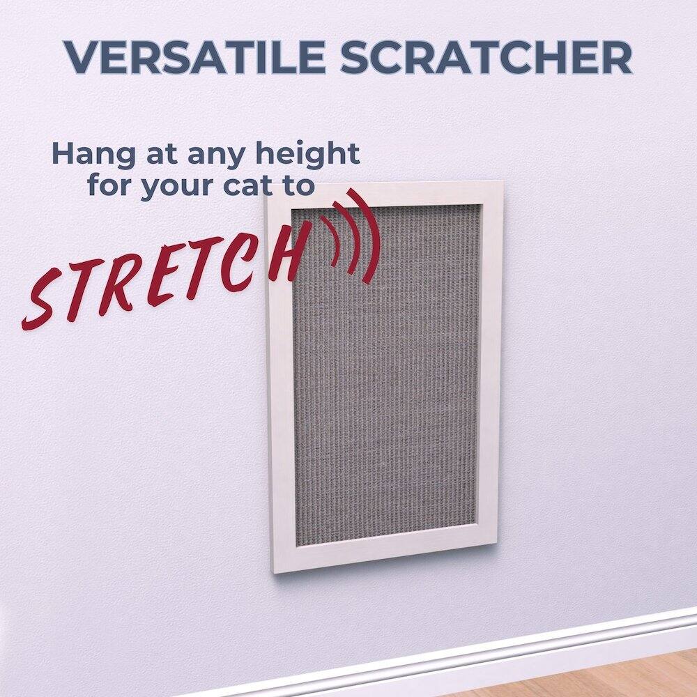VERSATILE SCRATCHER

Hang at any height for your cat to STRETCH