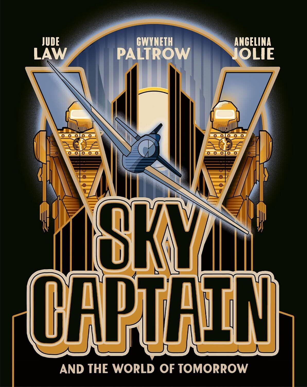 Sky Captain and the World of Tomorrow (Steelbook)   - 4K Blu-Ray [4K Ultra HD Blu-ray]