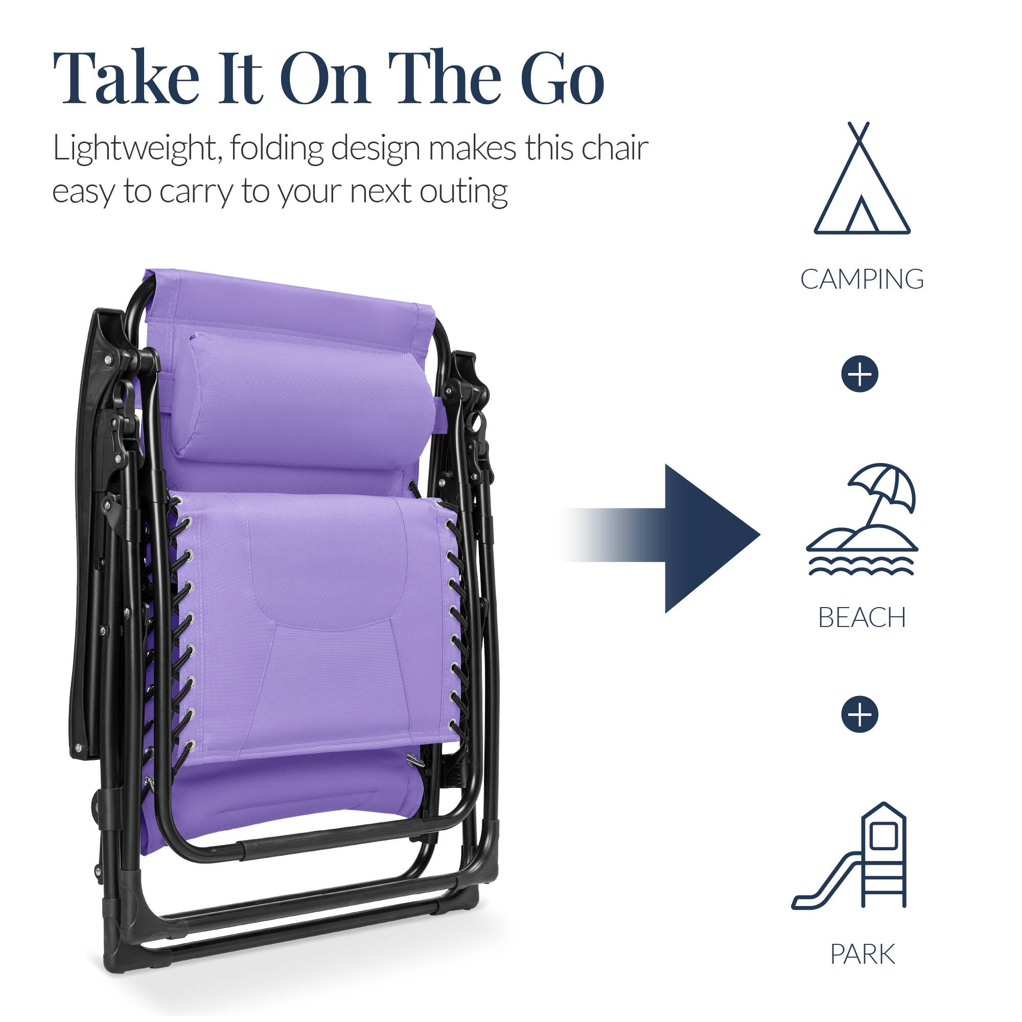Take It On The Go

Lightweight, folding design makes this chair easy to carry to your next outing

CAMPING + BEACH + PARK