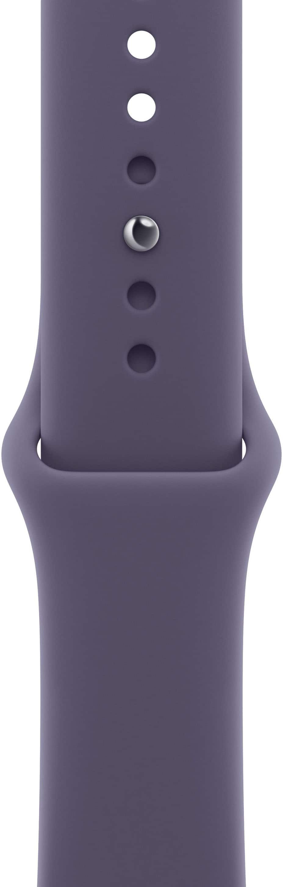 Apple - 42mm Sport Band - S/M - Purple Fog - Front_Zoom