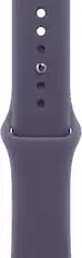 Front. Apple - 42mm Sport Band - S/M - Purple Fog.