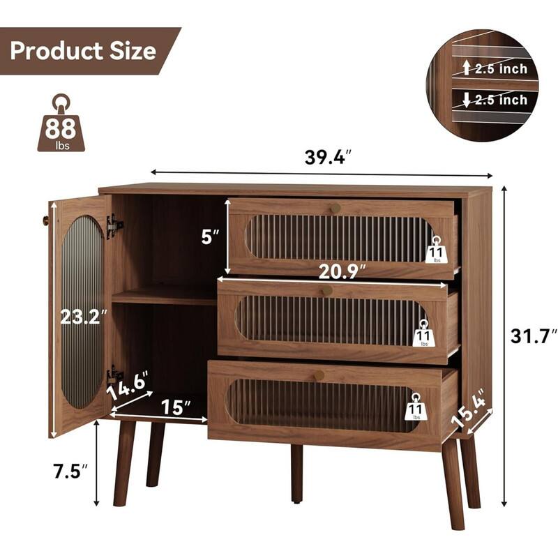 Product Size  
- 88 lbs  
- 39.4"  
- 2.5 inch  
- 5"  
- 20.9"  
- 11 lbs  
- 23.2"  
- 14.6"  
- 15"  
- 7.5"  
- 11 lbs  
- 31.7"  
- 15.4"