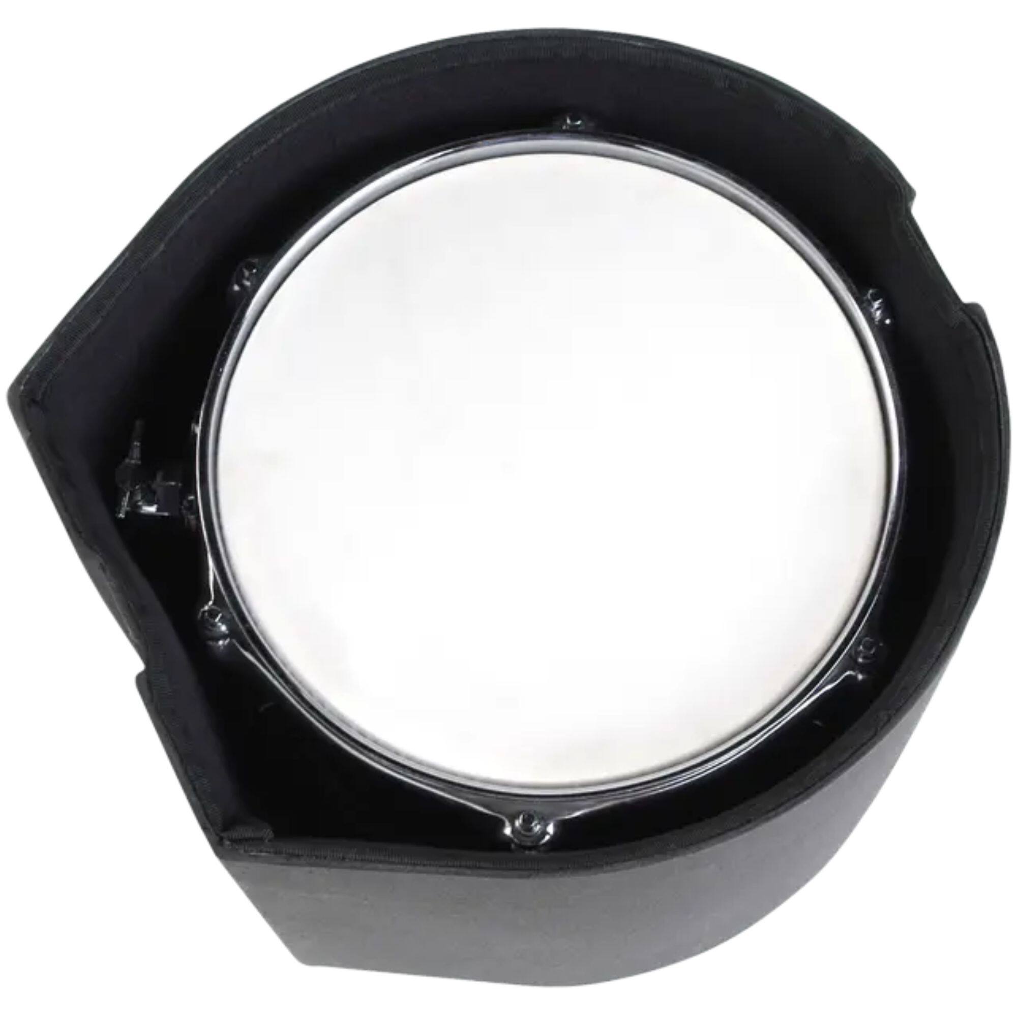 Alt View 6. SKB - SKB 8" x 10" Tom Case with Padded Interior and D-Shaped Drum Design, Black - Black.