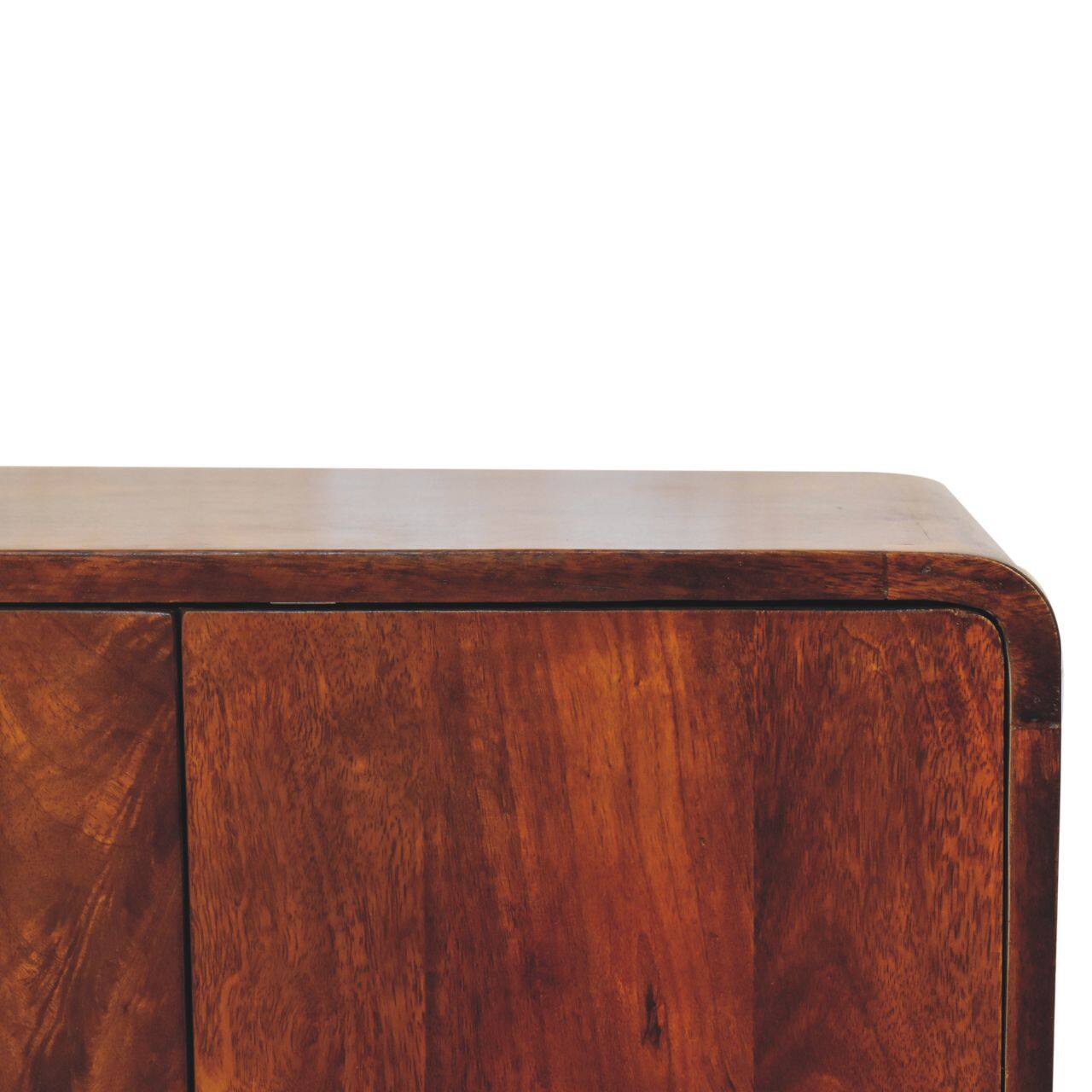 Alt View 1. Artisan Furniture - Artisan Furniture Solid Wood Mini Classic Chestnut Cabinet - Chestnut.