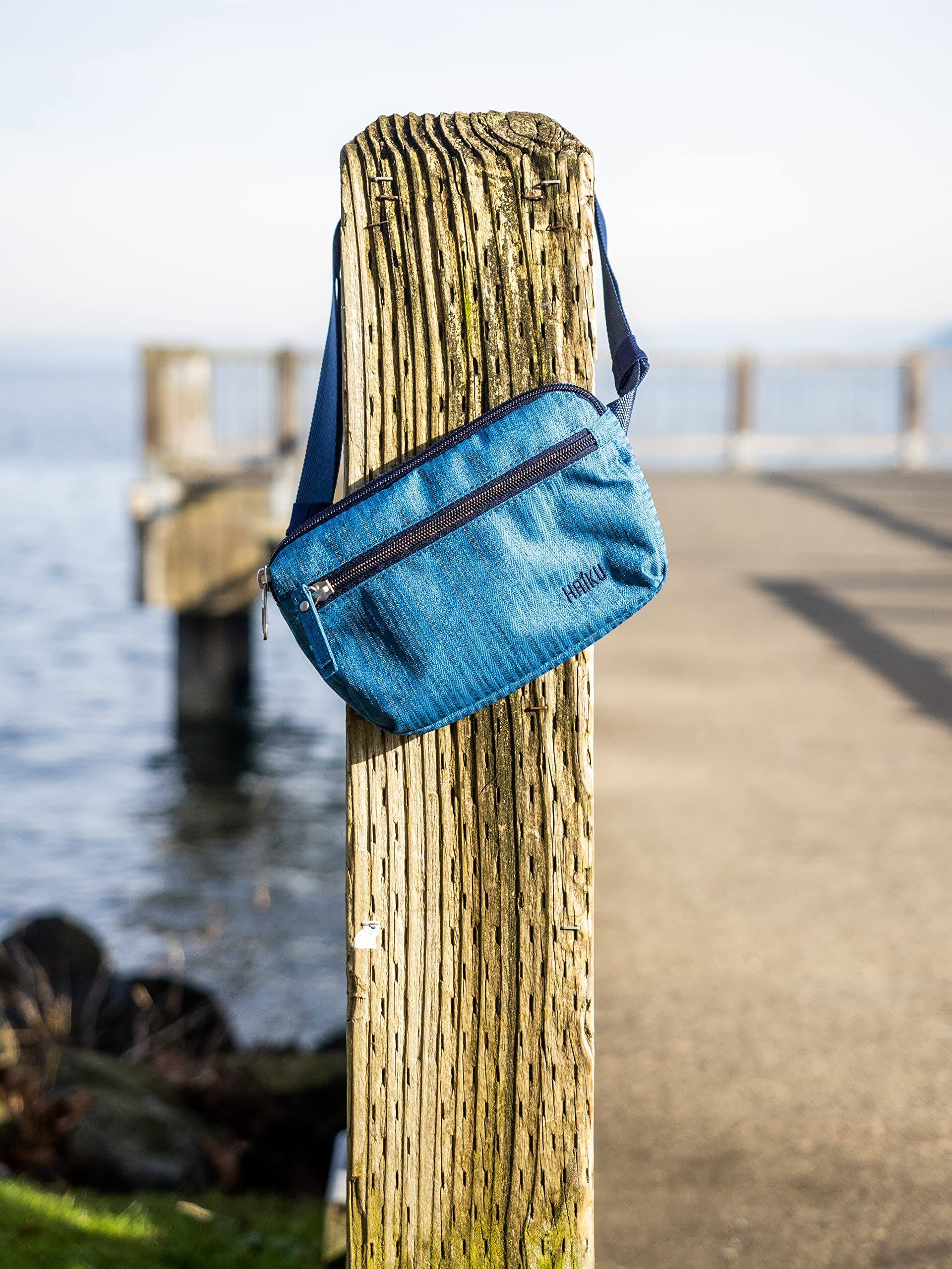 Back. Haiku - Haiku Hopper waistpack or crossbody sling - Sapphire.