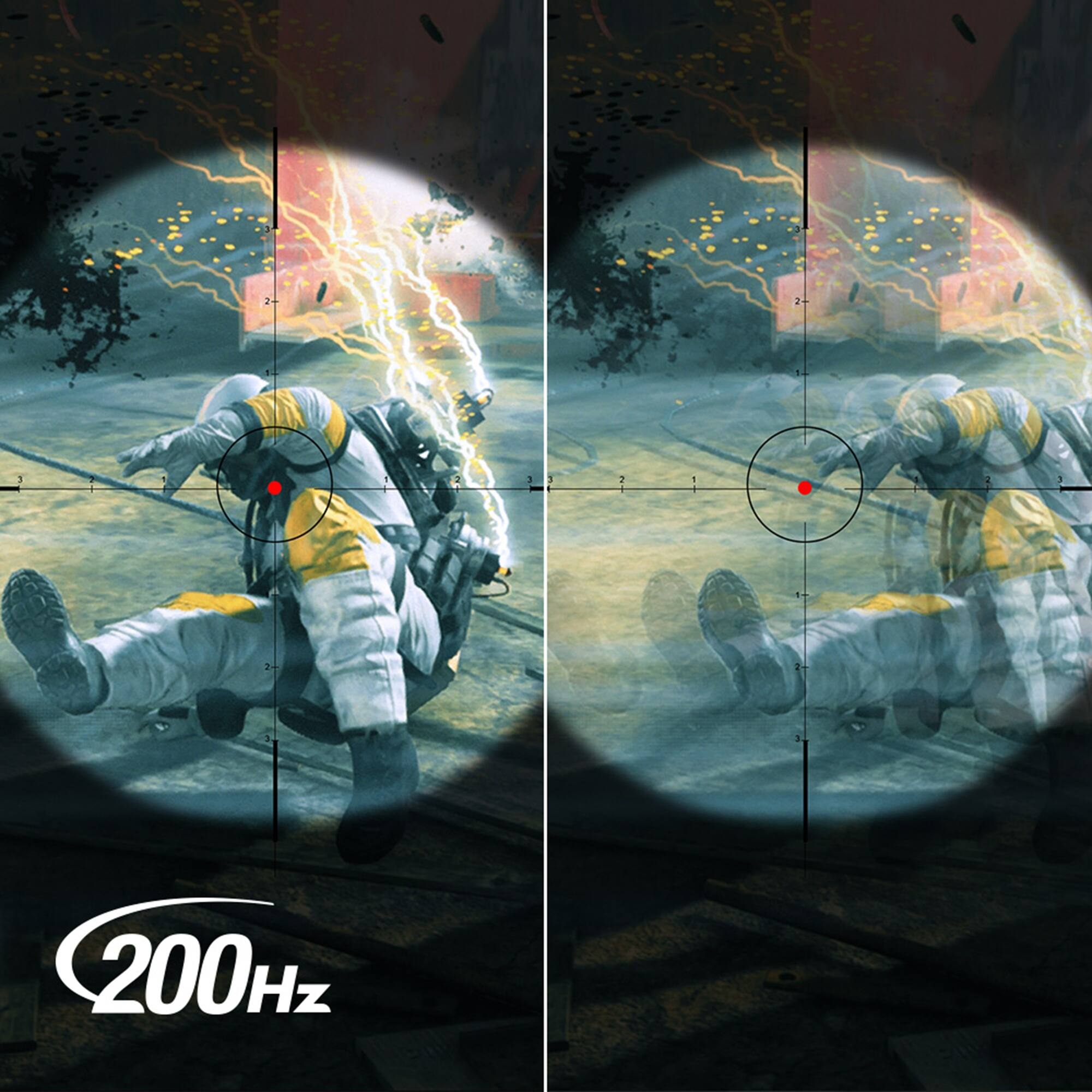 Back. Acer - Nitro KGB271U 27" WQHD IPS Up to 200Hz 0.5ms FreeSync Premium Gaming Monitor with HDR10 (DisplayPort, HDMI) - Black.