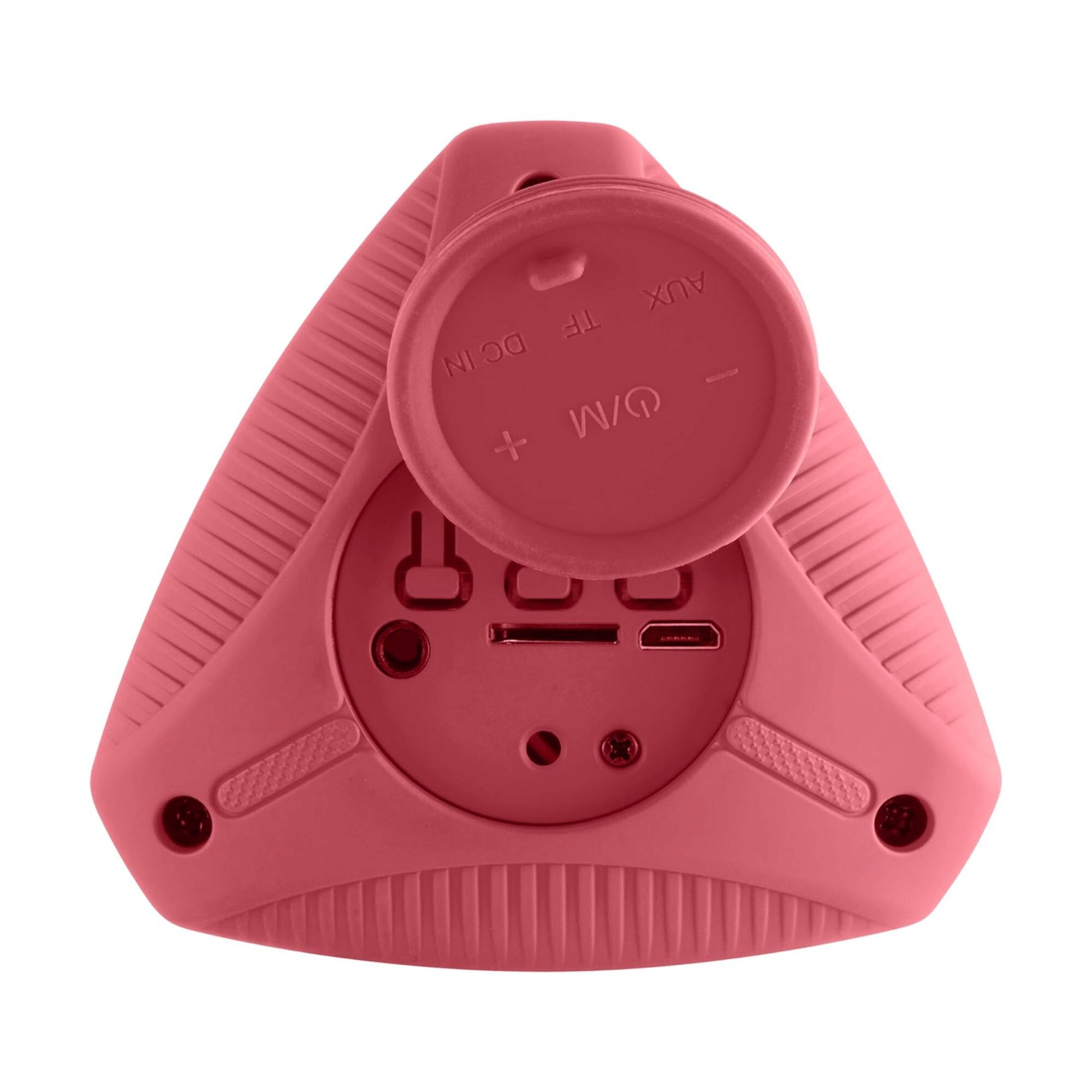 Alt View 3. Supersonic - IPX6 Water-Resistant Portable BT Speaker with True Wireless Technology - Red.