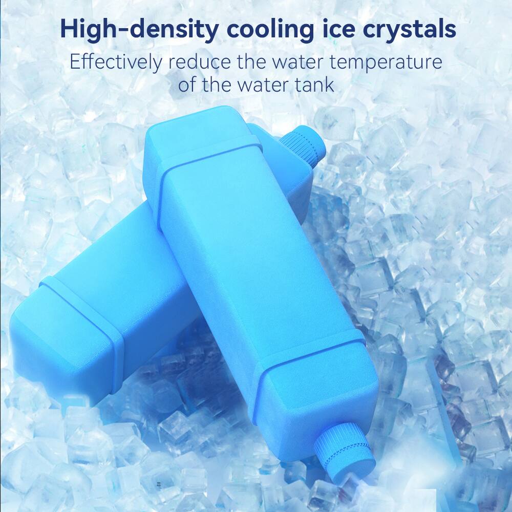 High-density cooling ice crystals  
Effectively reduce the water temperature of the water tank