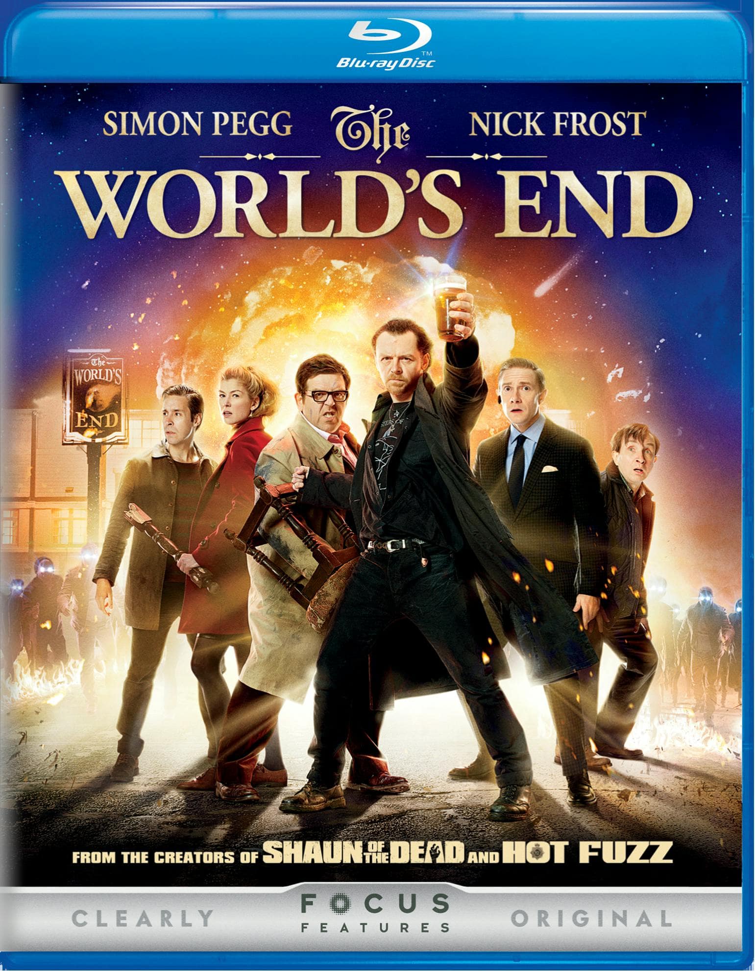 Front. The World's End (Blu-ray New Box Art) [Blu-ray].