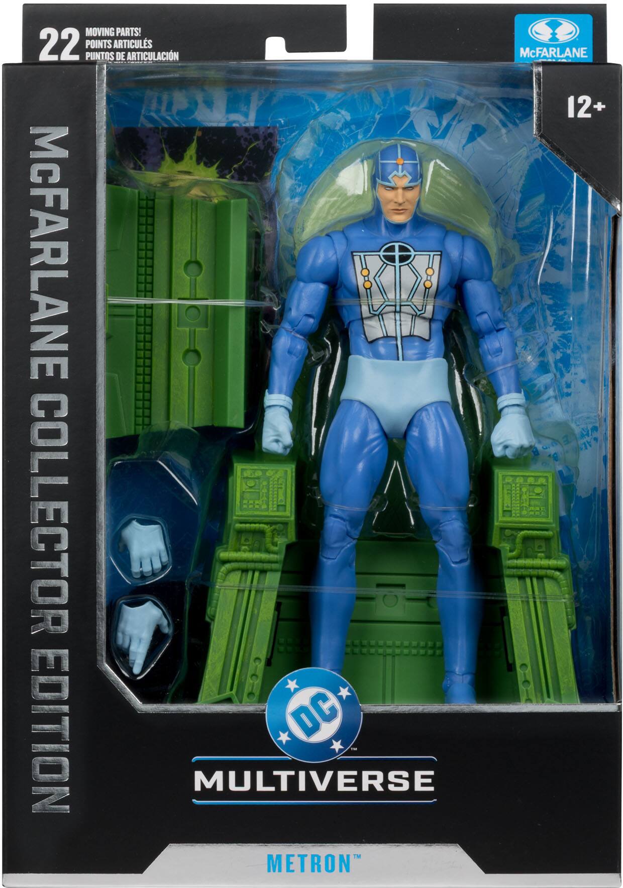 MOVING PARTS! 22 POINTS ARTICULS PUNTOS DE ARTICULACIÓN McFARLANE 12+ McFARLANE COLLECTOR EDITION DC MULTIVERSE METRON
