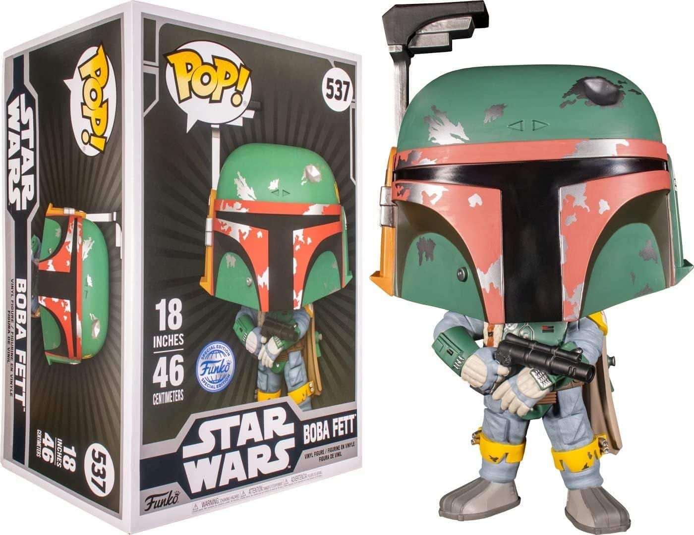 Photos - Action Figures / Transformers Funko  POP! Star Wars - Boba Fett 18" Figure 