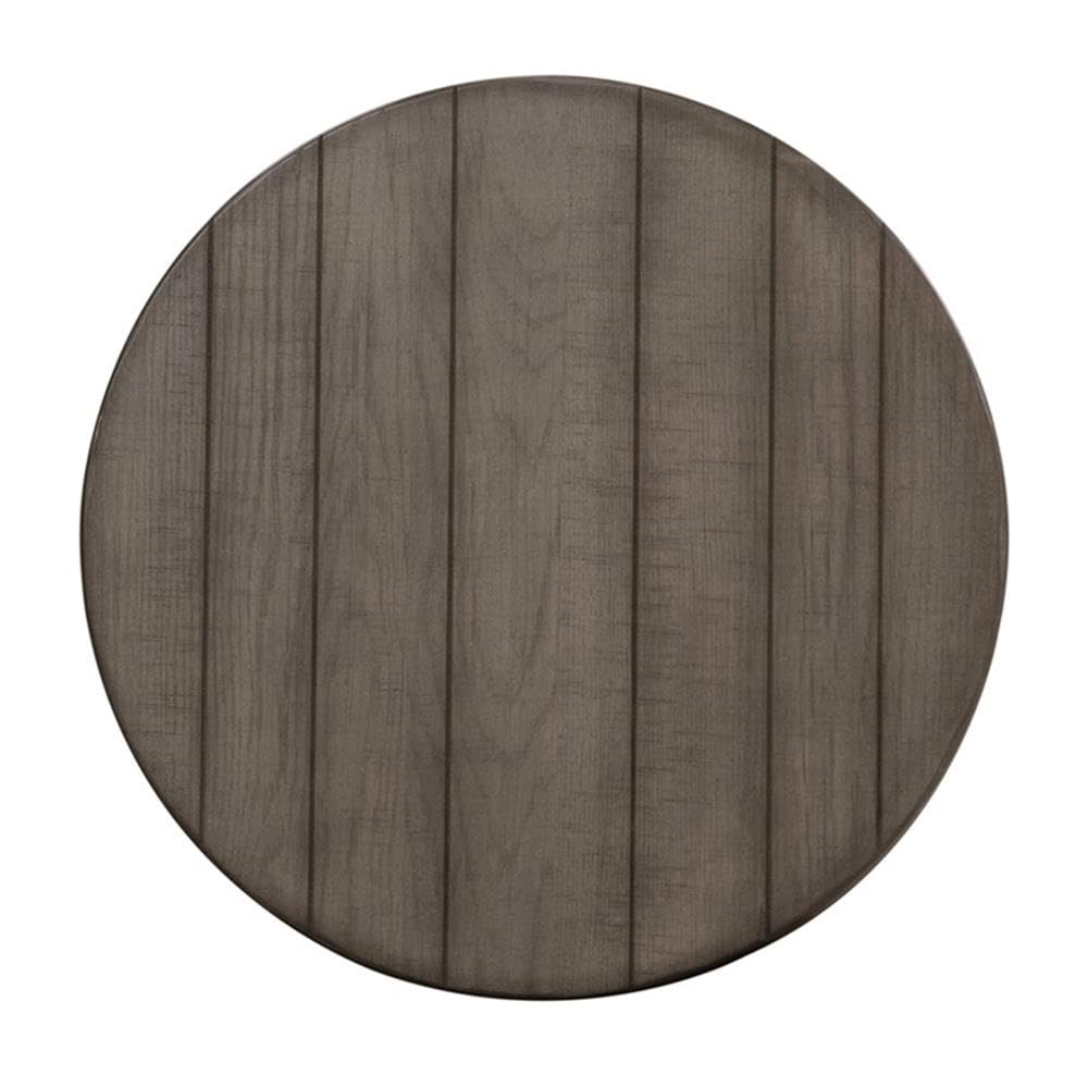 Back. Liberty Furniture Industries - Splay Leg Round End Table - Gray.
