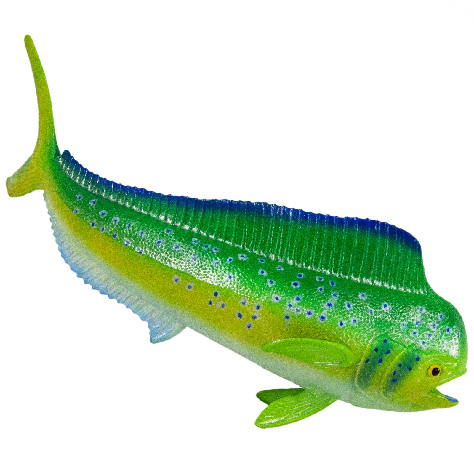 Angle. Safari Ltd. - Mahi-Mahi (Dolphin Fish) Toy Figurine.