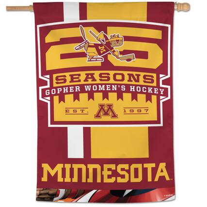 25 SEASONS
GOPHER WOMEN'S HOCKEY
EST. 1997
MINNESOTA
