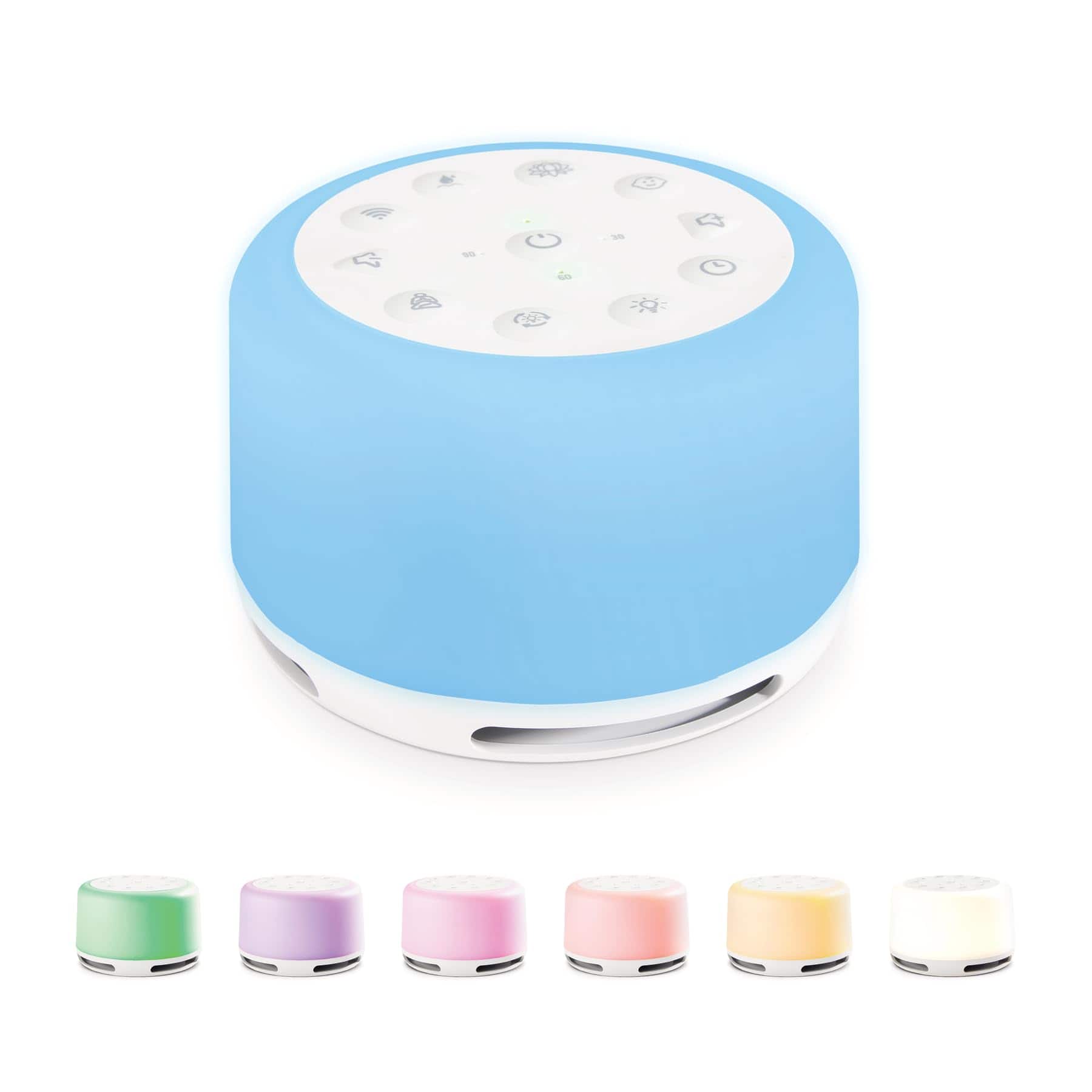 Pacoar Cade - Light Soundsleep Aura Sound Machine For Better Sleep 7-color Mood-enhancing Light 28 Sounds Compatible Meditation - Default