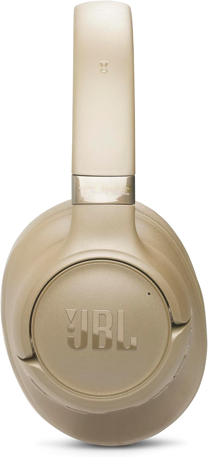 Alt View 7. JBL - Tune 780NC Wireless Noise Cancelling Headphones Bundle - Beige.