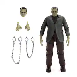 Jada Toys - Universal Monsters 6 Inch Deluxe Collector Figure | Frankenstein - Black