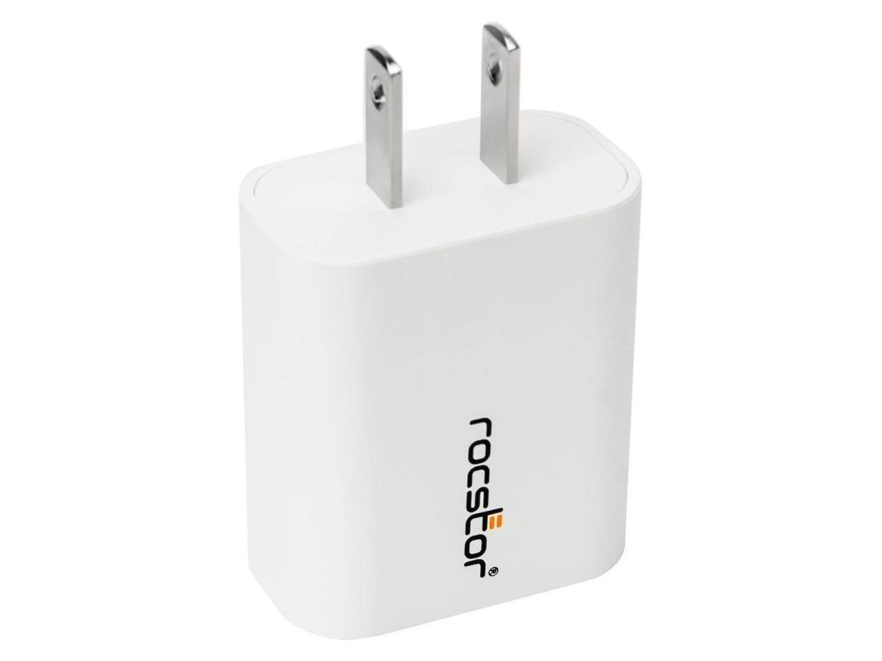 Alt View 3. Rocstor - Rocstor 20W Smart USB-C Power Adapter Y10A256W1.