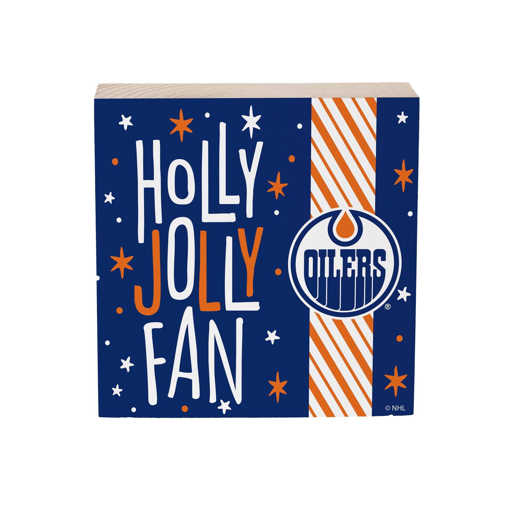 HOLY JOLLY FAN  
OILERS  
NHL