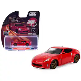 2019 Nissan 370Z Coupe Red "Tokyo Torque" Series 10 1/64 Diecast Model Car by Greenlight