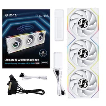 Lian Li UNI Fan TL LCD 120 Wireless LCP Fan Blade Customizable RGB Lian Li UNI Fan TL LCD 120 Wireless LCP Fan Blade Customizable RGB