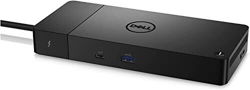 Alt View 1. Dell - Dell WD22TB4 Thunderbolt 4 Dock - Black.