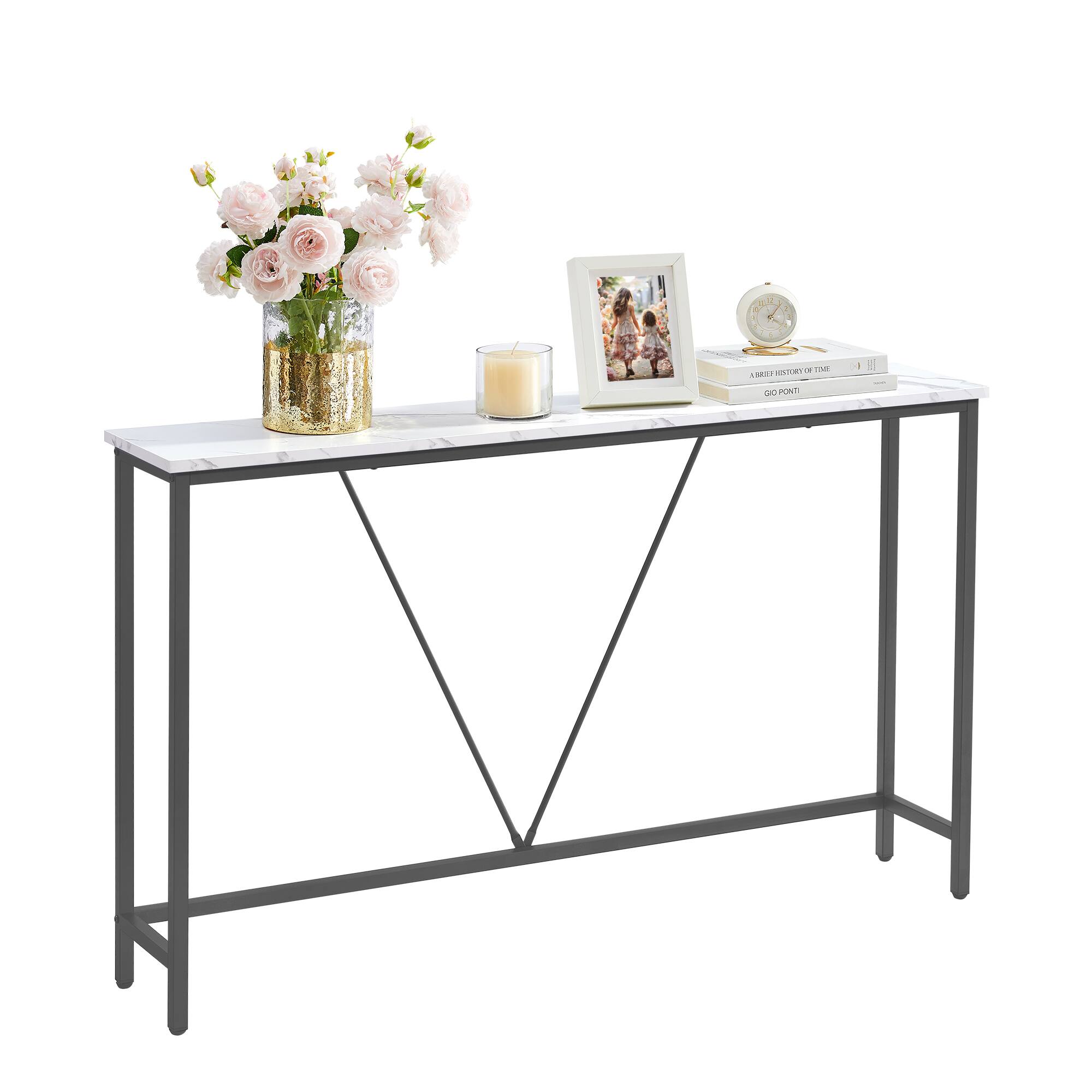 Marble White and Ink Black