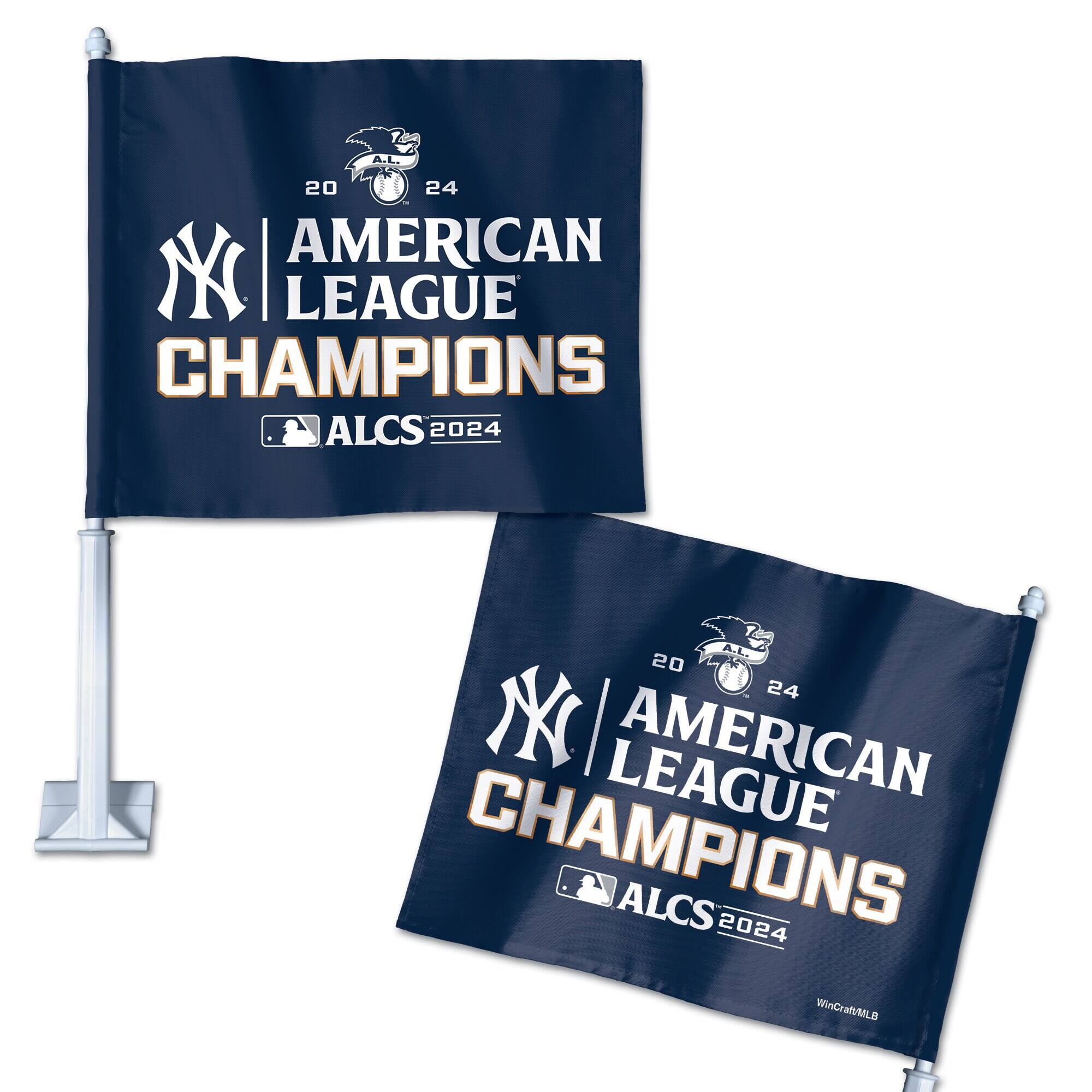 A.L. 2024  
AMERICAN LEAGUE CHAMPIONS  
ALCS 2024  
NY  
WinCraft/MLB