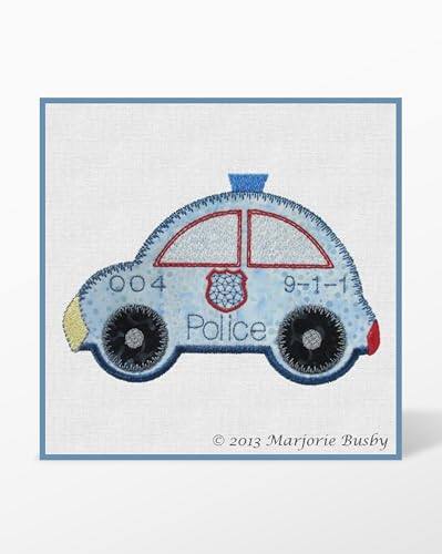 Alt View 5. AccuQuilt - Cute Car Embroidery Designs CD by Marjorie Busby.