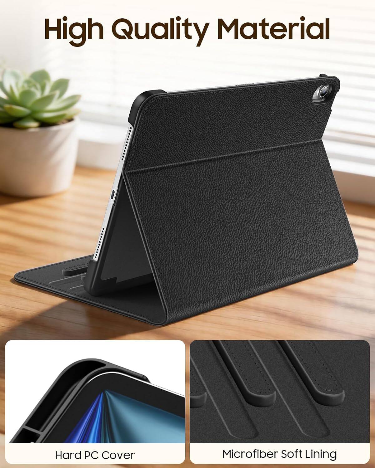 High Quality Material  
Hard PC Cover  
Microfiber Soft Lining
