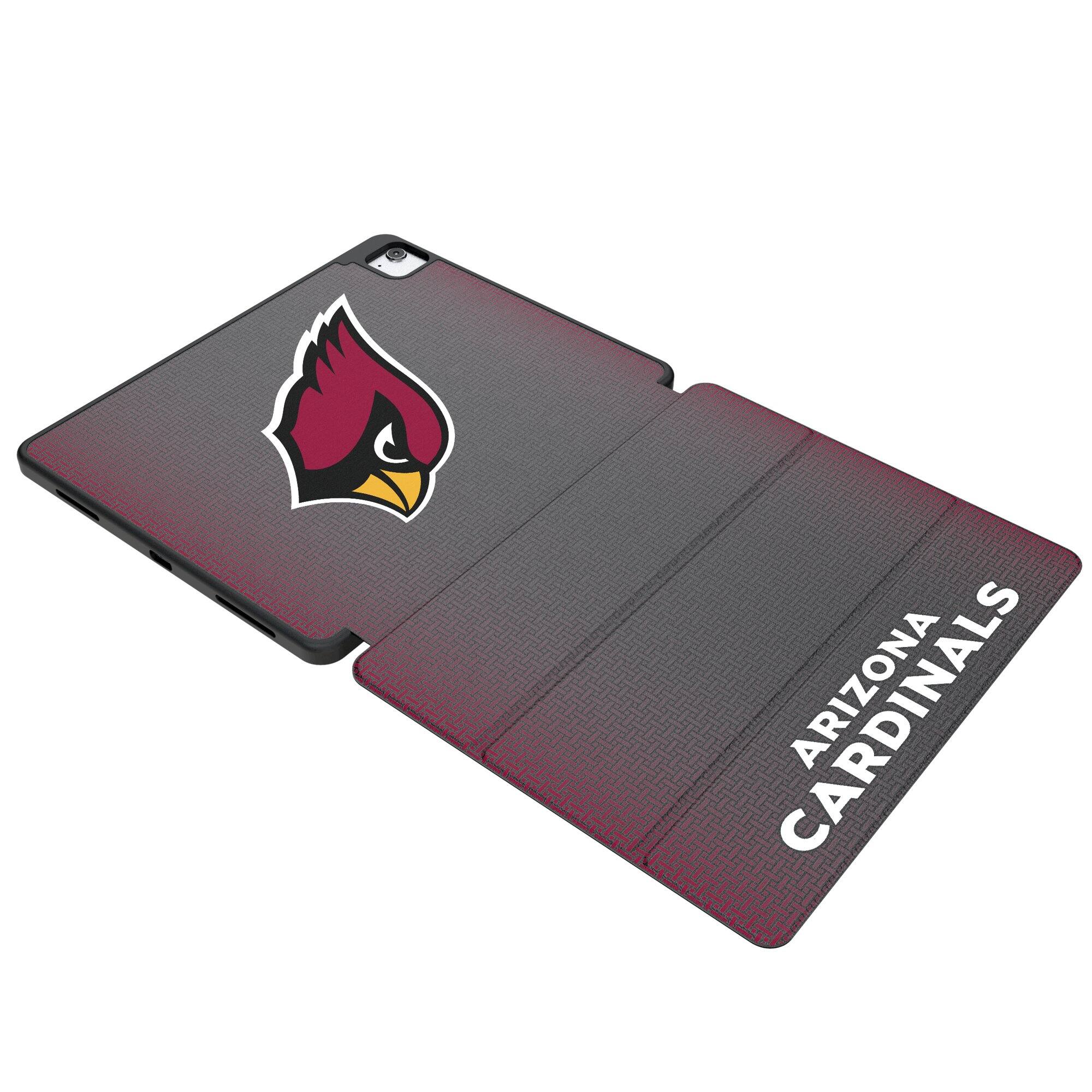 Front. Keyscaper - Arizona Cardinals iPad Case - 4/5 Gen Air - Black.