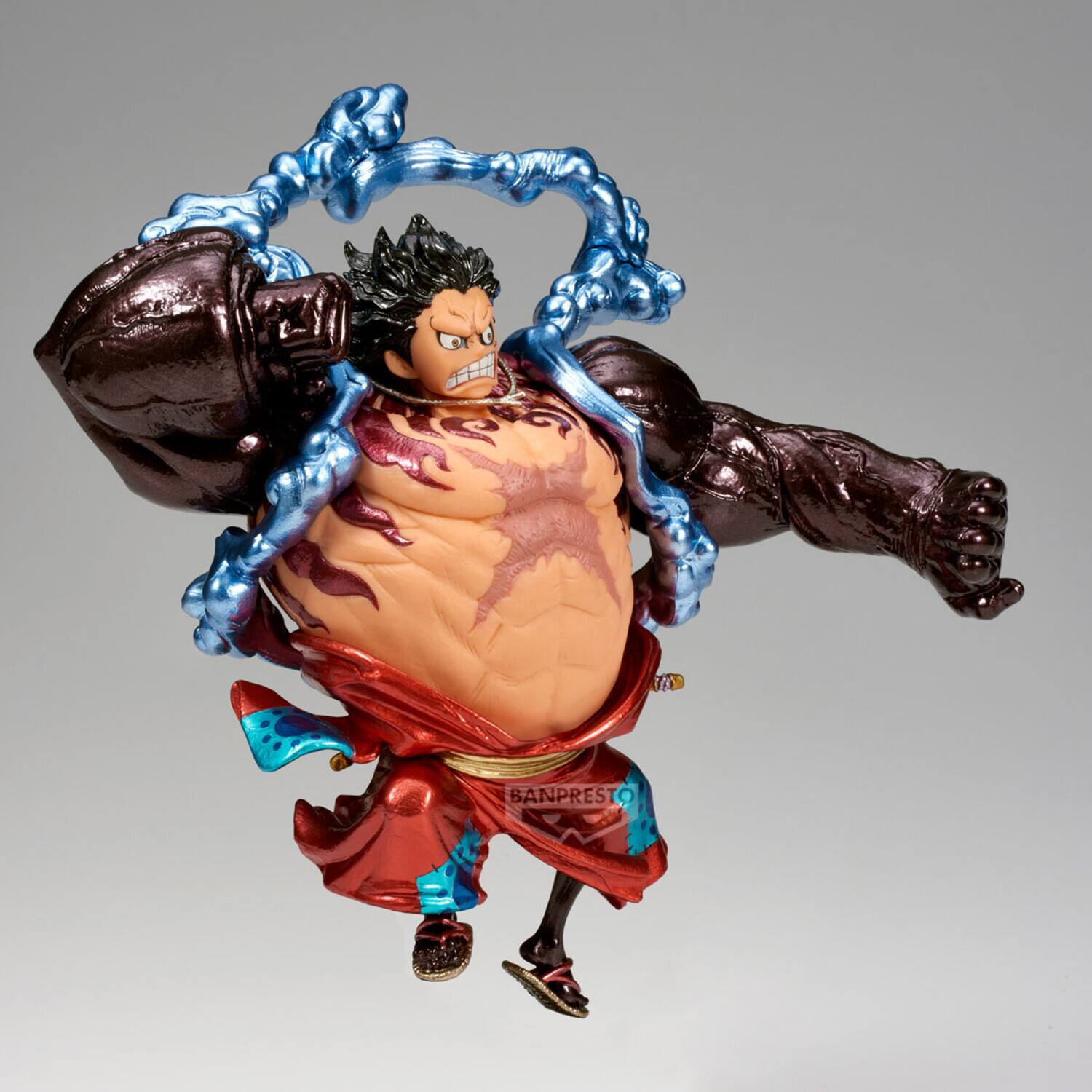 Alt View 3. PopMarket - Banpresto One Piece King of Artist Monkey.D.Luffy Boundman Special Ver. II Statue   - COLLECTIBLES - Multicolor.