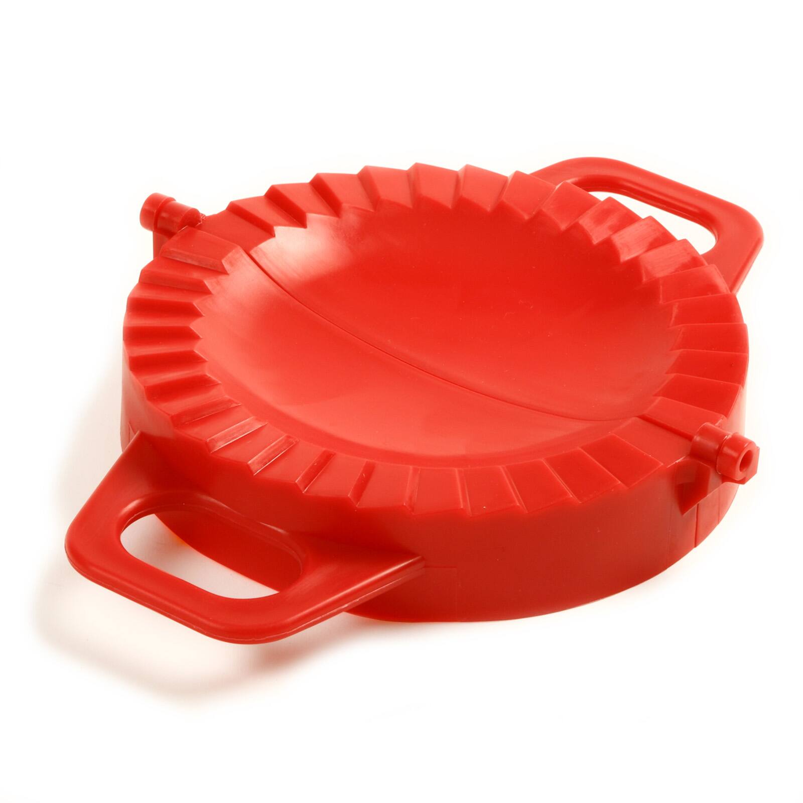 Alt View 2. Norpro - Large Dough and Dumpling Press for Turnovers, Calzones, Dumplings, and Pocket Sandwiches - Red.