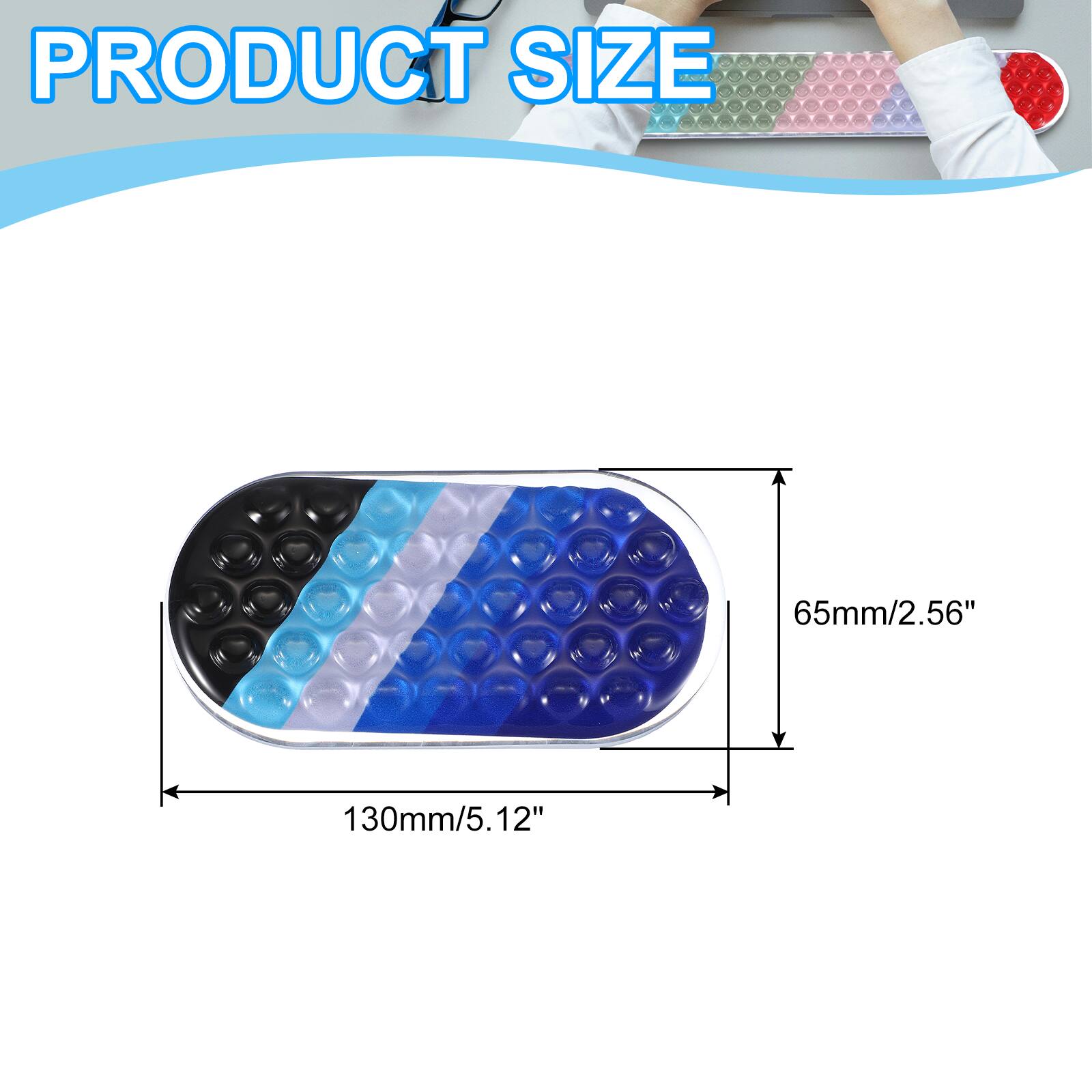 PRODUCT SIZE

65mm/2.56"  
130mm/5.12"  
12"