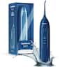 AquaSonic - Icon Electric Water Flosser - Cordless Rechargeable, Waterproof, Portable Oral Irrigator - Navy