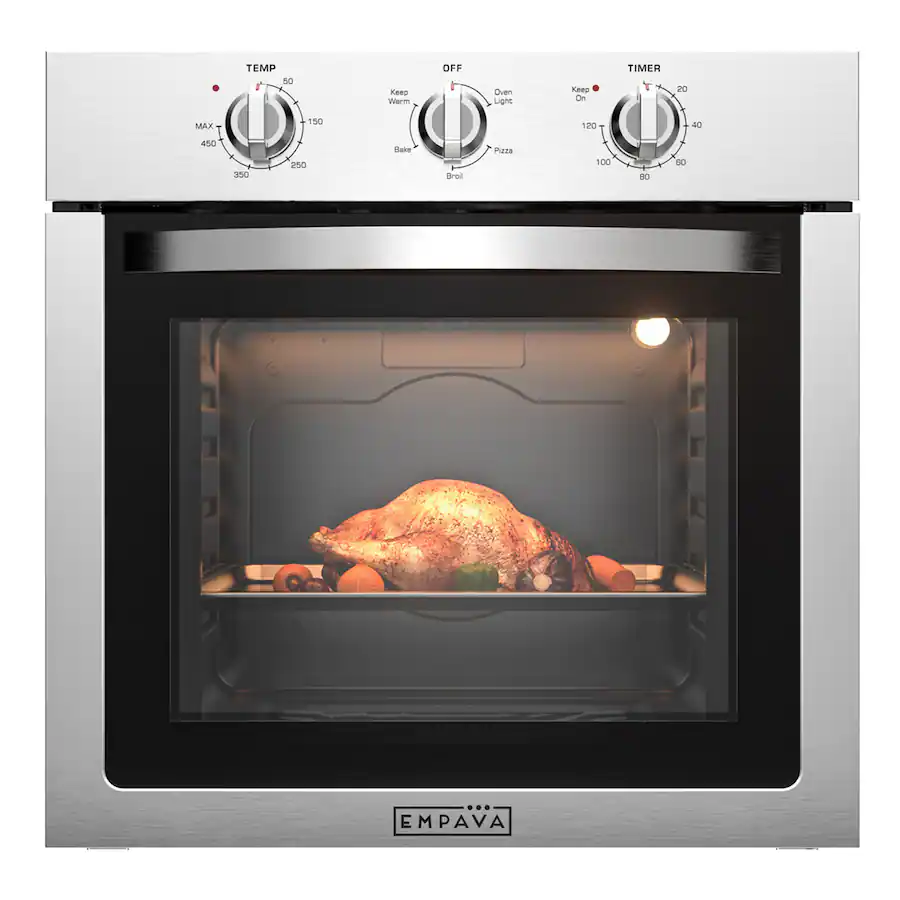 Empava Basic 24 Electric Single Wall Oven Capacity