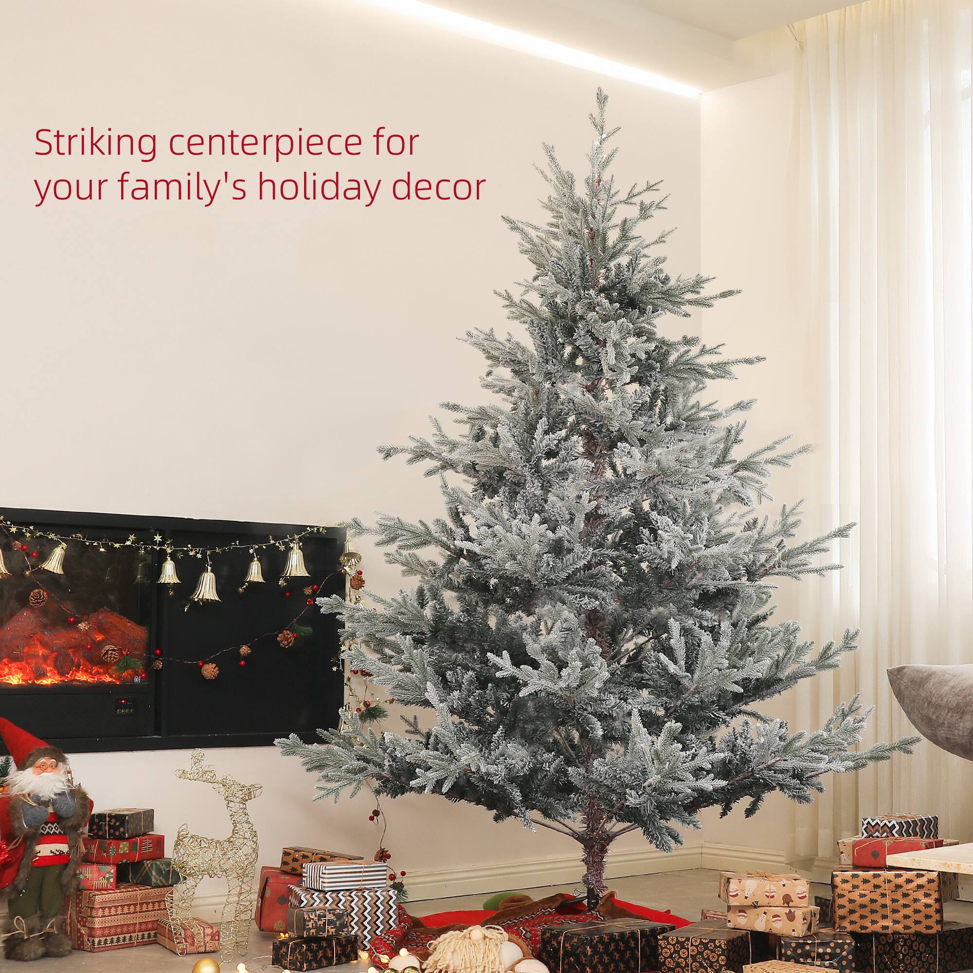 Striking centerpiece for your family's holiday decor.