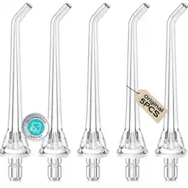 ESBANY - Original Water Flosser Replacement Tips: Replacement Heads Compatible with , Aquasonic, Nicwell, Oralfree, WELLFINE,