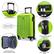 1. 2-Stage Telescoping Handle
2. Built-in Customizable TSA Combination Lock
3. Constructed with High Quality Polycarbonate
4. 2-inch Expansion for Extra Additional Packing Capacity
5. Fully-Lined Interior With Divider & Compression Straps
6. Quality 360 Degree Skate Wheels