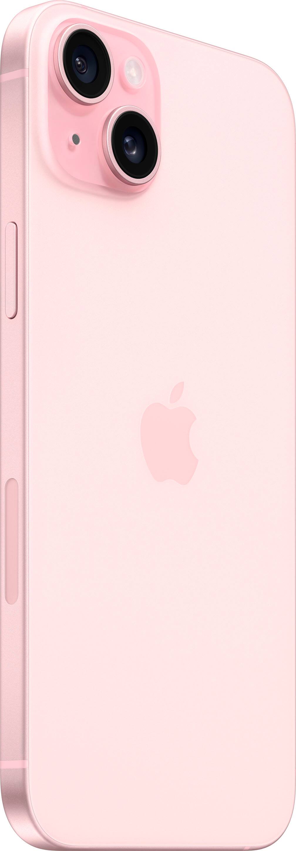 Angle. Apple - iPhone 15 Plus A2847 (Fully Unlocked) 128GB - Pink.