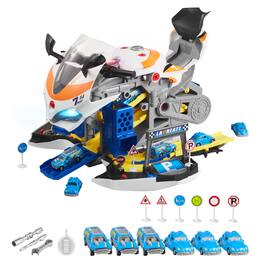 VEVOR - Motorcycle Engine Toy, 25 Pieces, Motorcycle Mechanic Toy with Removable Parts, Lights & Sounds, Simulated Riding - Colorful