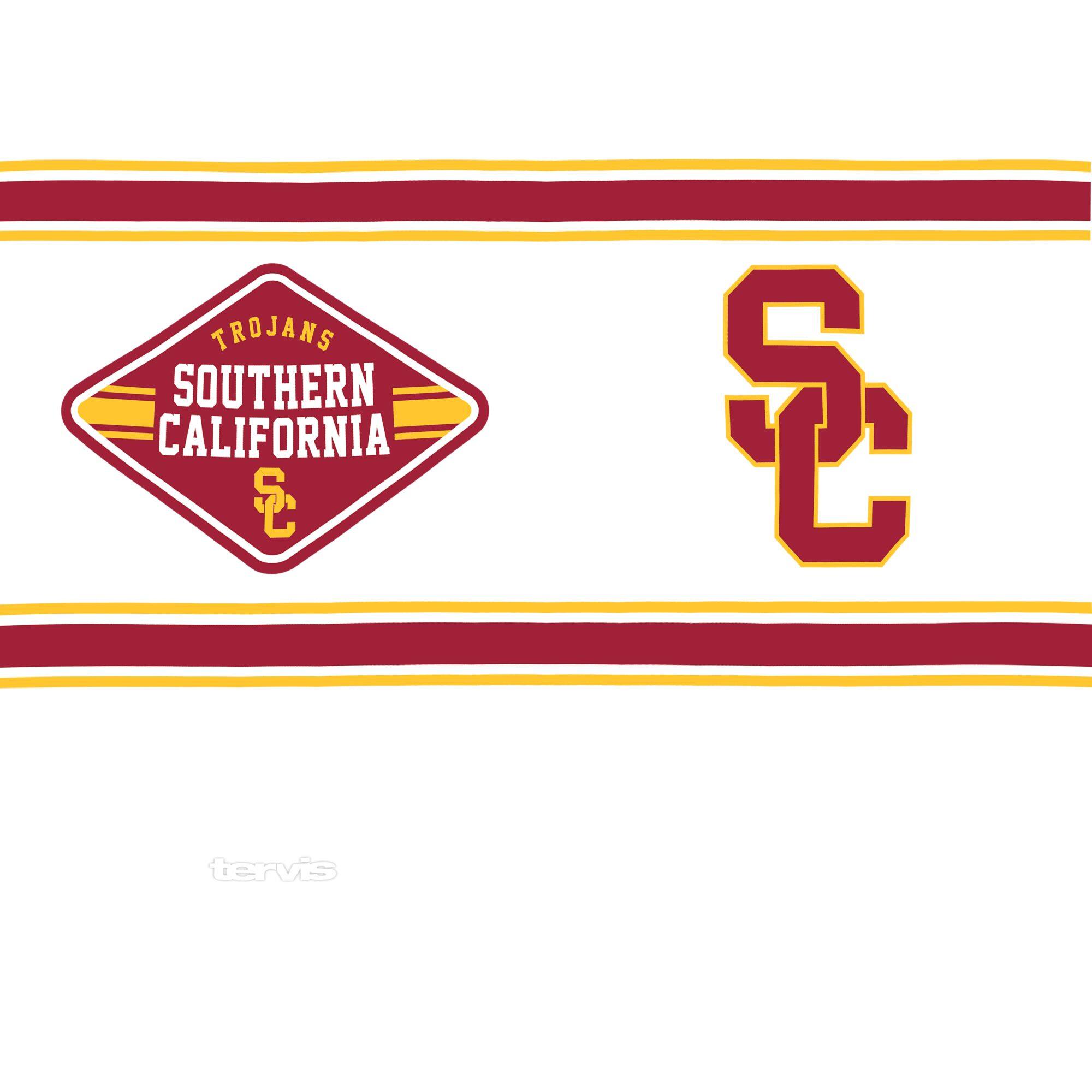 TROJANS  
SOUTHERN CALIFORNIA  
SC  

tervis