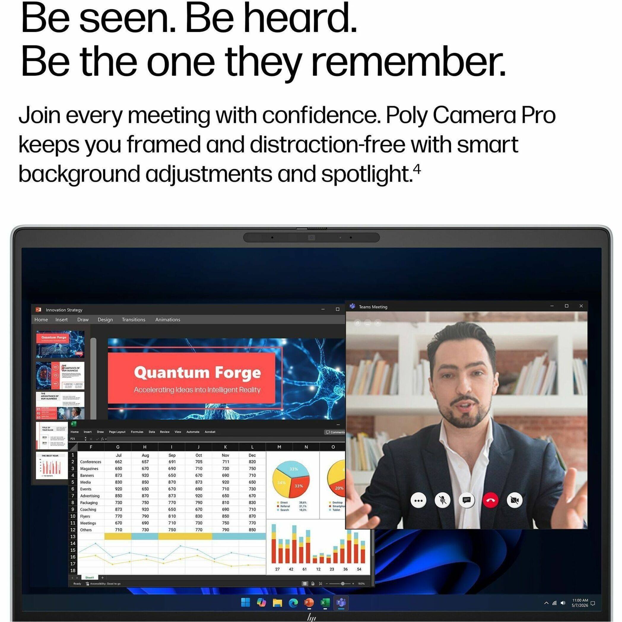 Be seen. Be heard. Be the one they remember. Join every meeting with confidence. Poly Camera Pro keeps you framed and distraction-free with smart background adjustments and spotlight.4

Innovation Strategy - Design Transitions Animations Same Meeting - Quantum Forge Accelerating ideas into Intelligent Reality

Additional Packaging: Gowrtang 2022

Meetings: 12, 13, 14, 1, 18

Conference: 1, 2, 3, 4, 5, 6, 7, 8, 9, 10, 11, 12, 13, 14, 15, 16, 17, 18

Media: 625, 657, 691, 725, 759, 793, 827, 861, 895, 929, 963, 997

Events: 625, 657, 691, 725, 759, 793, 827, 