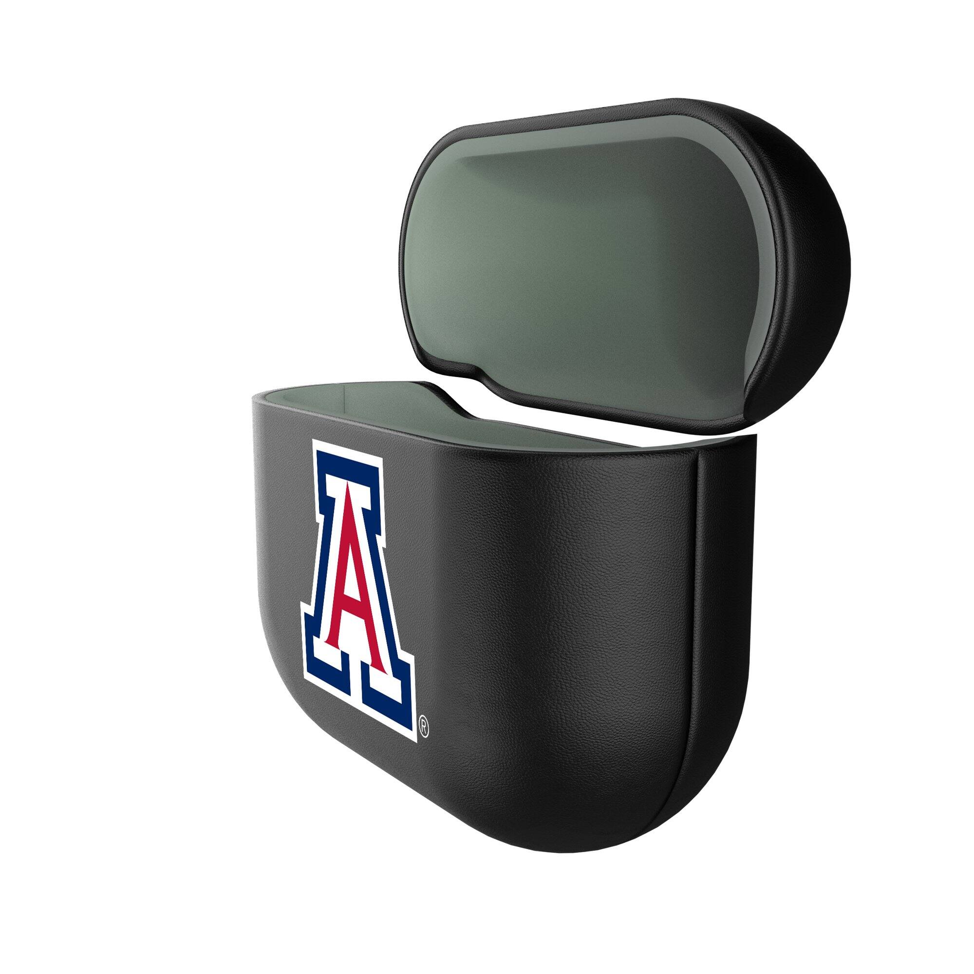Alt View 1. Keyscaper - Arizona Wildcats Arizona Wildcats Insignia AirPods 4th Generation Case Cover - No Size - Black.