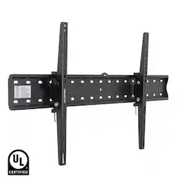 Mount-It! - UL Certified Heavy Duty Tilting TV Wall Mount for 43"–90" TVs - Black