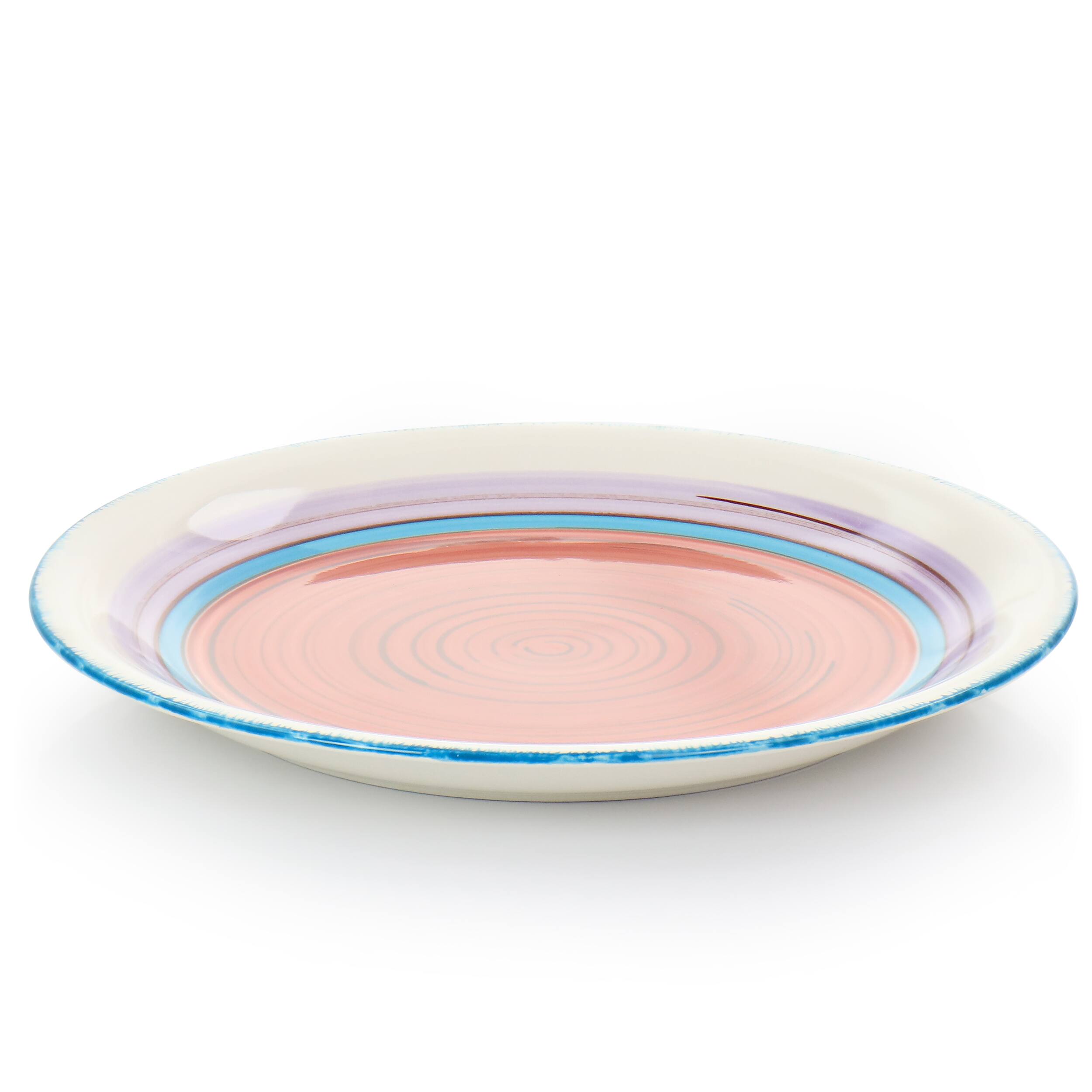 Alt View 2. Gibson - Gibson Home Richvale 12 Piece Round Durastone Dinnerware Set in Red - Red.