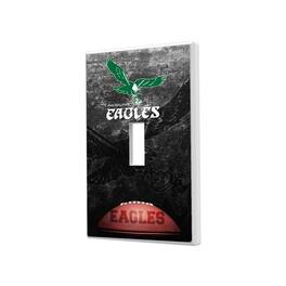 Keyscaper - Philadelphia Eagles Legendary Design Single Toggle Lightswitch Plate - Multicolor