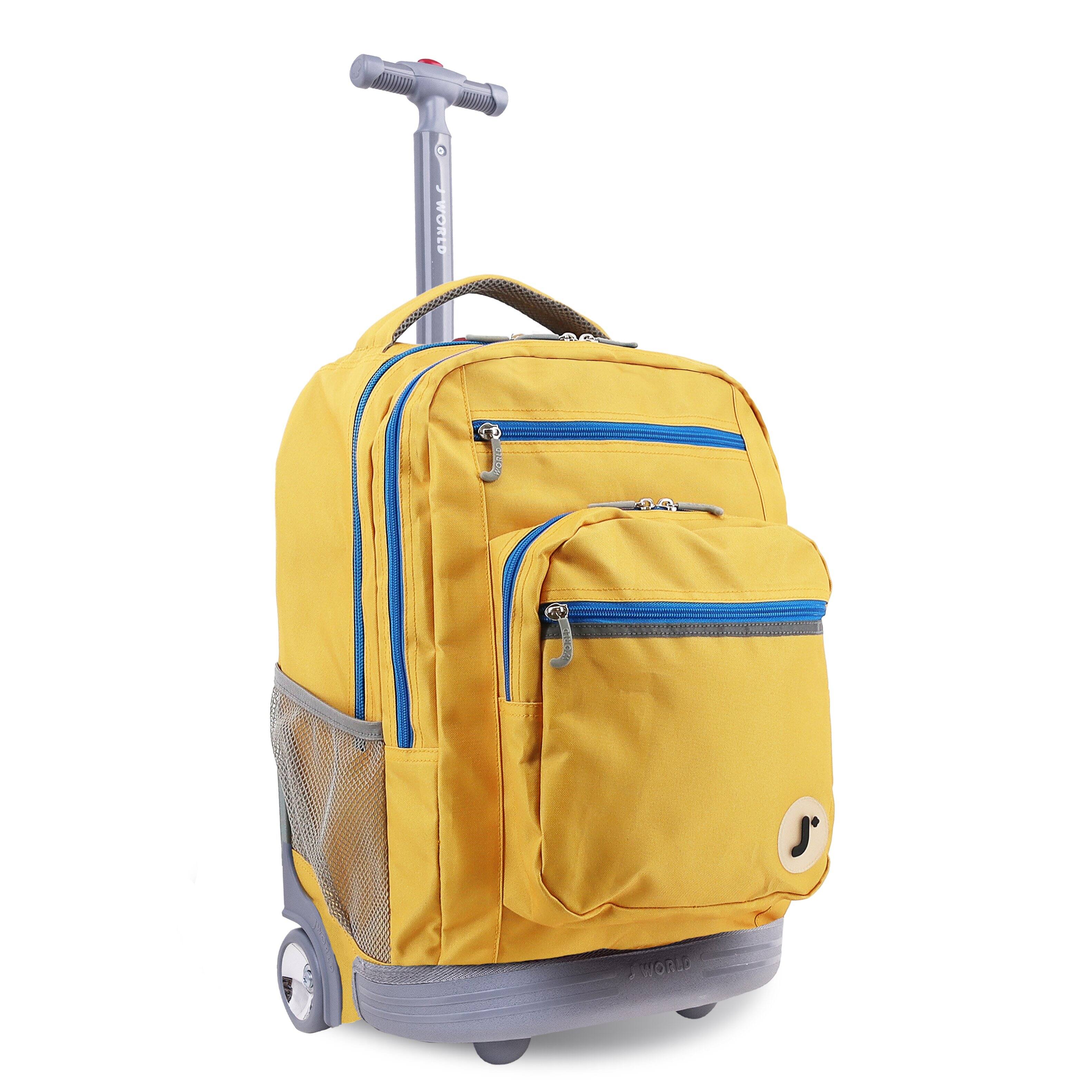 The text on the image reads:

- "J WORLD" (on the handle and bottom of the bag)
- "J" (logo on the front of the bag)